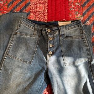 Wish List Jeans with Button Fly